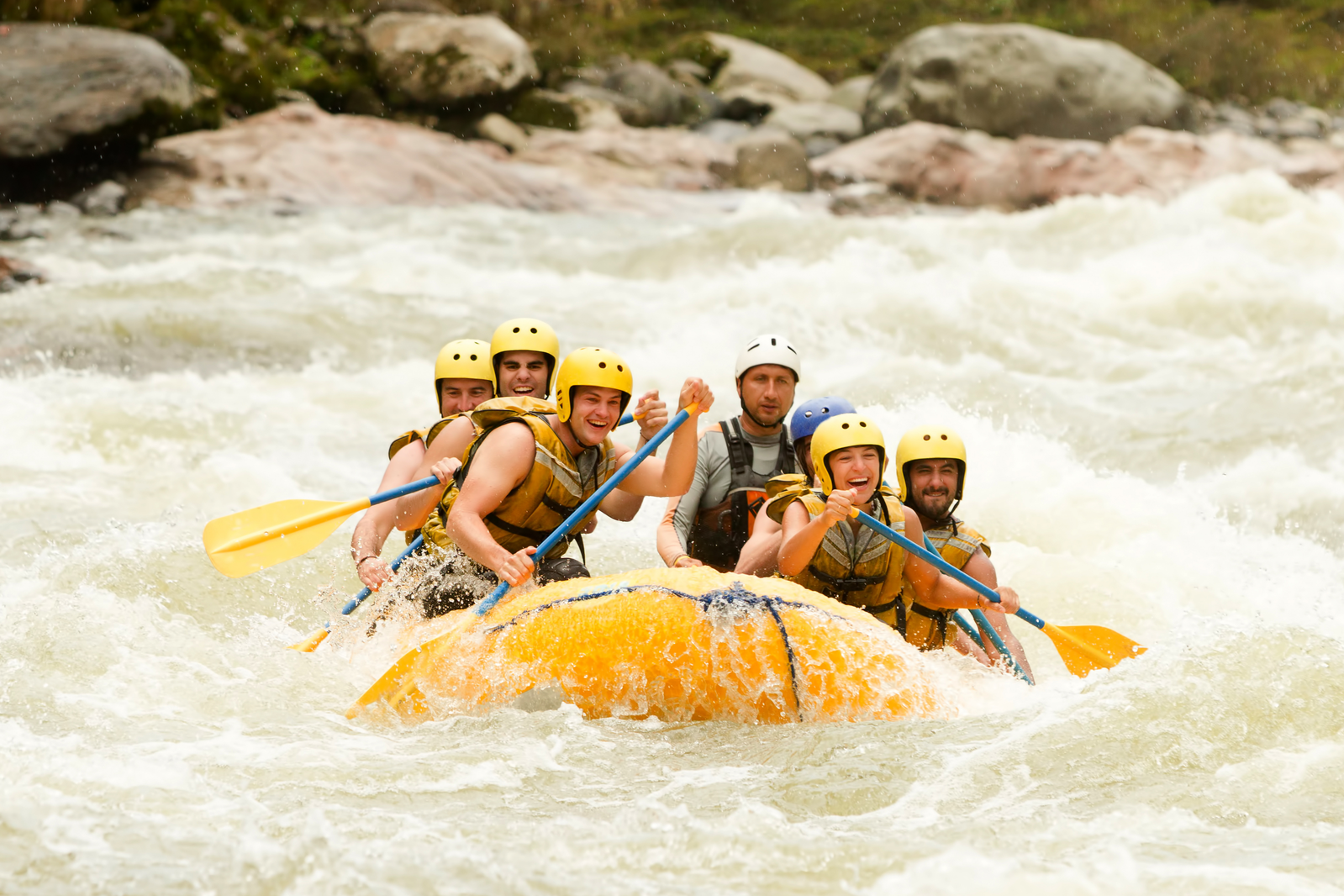 white water rafting