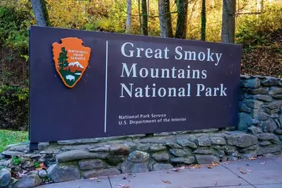 national park sign