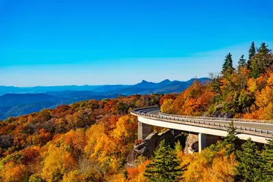 fall at blue ridge parkway