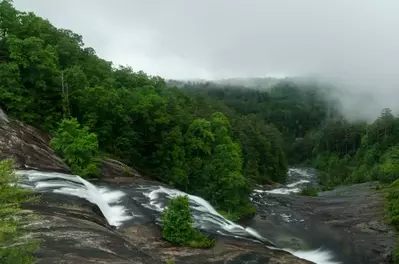 toxaway falls in north carolina