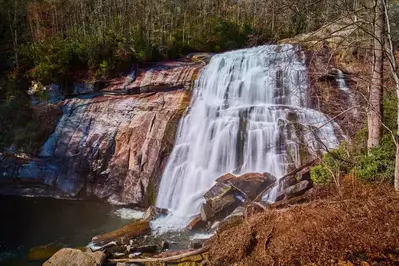 rainbow falls in north carolina