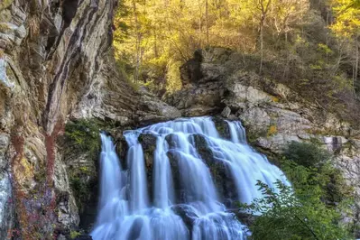 cullasaja falls in north carolina