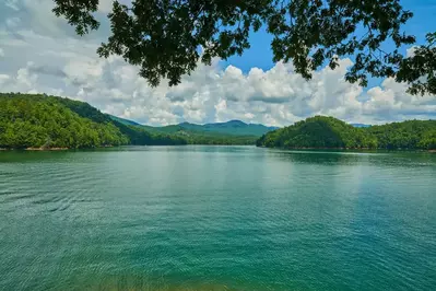 Hiwassee Lake in Murphy NC