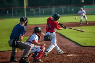 baseball players on the field