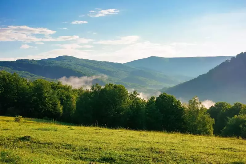 The beautiful mountains of Murphy NC.