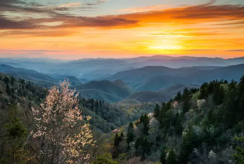 Cherokee from Blue Ridge Parkway