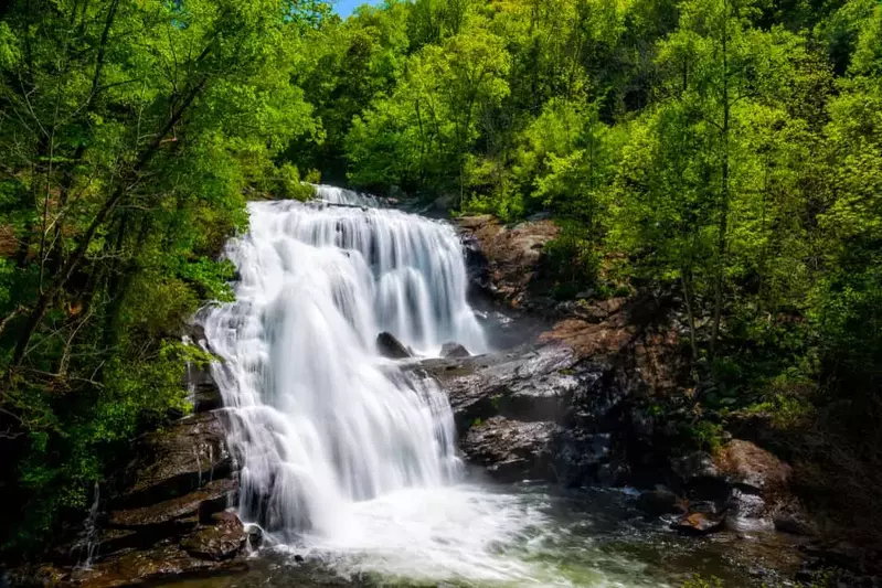 bald river falls in tennessee