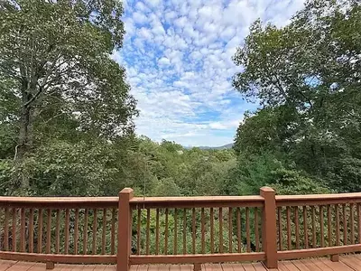 patio of a cabin