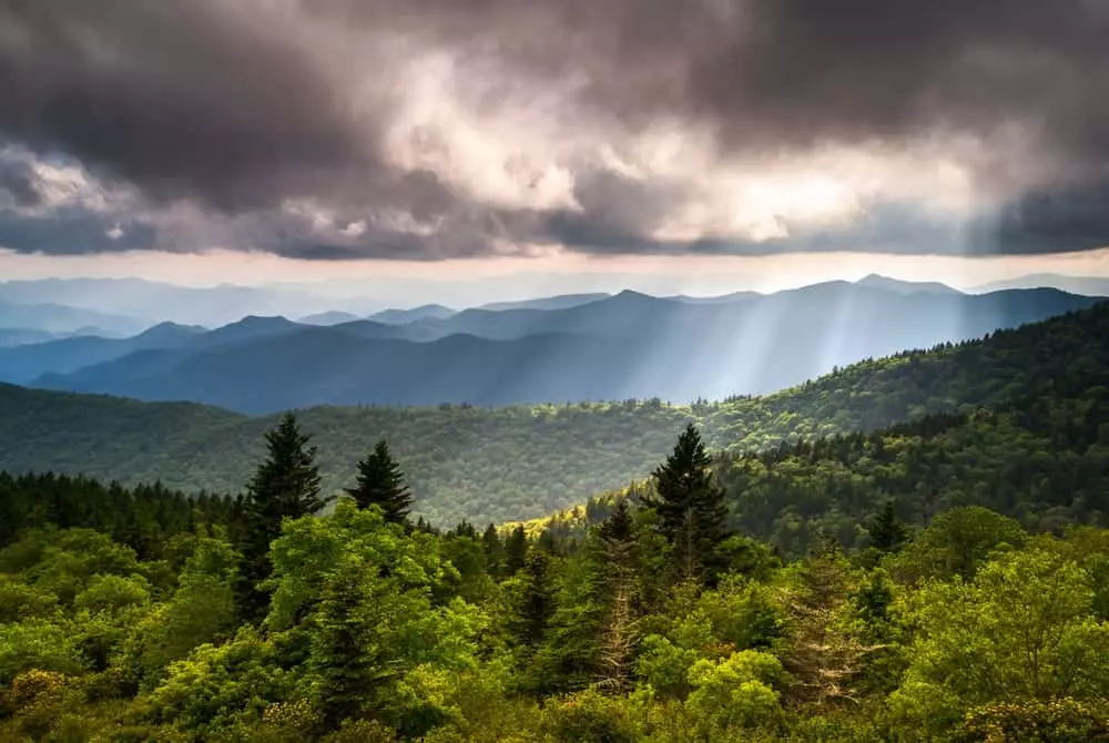 beautiful mountains near Murphy NC