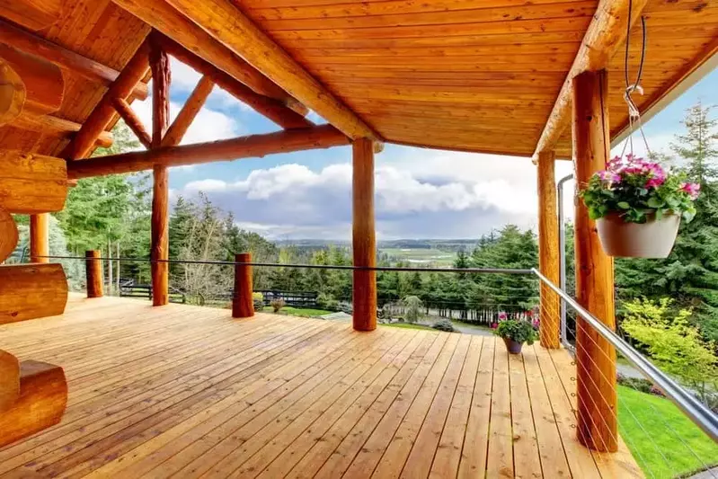 view outside Murphy North Carolina cabins