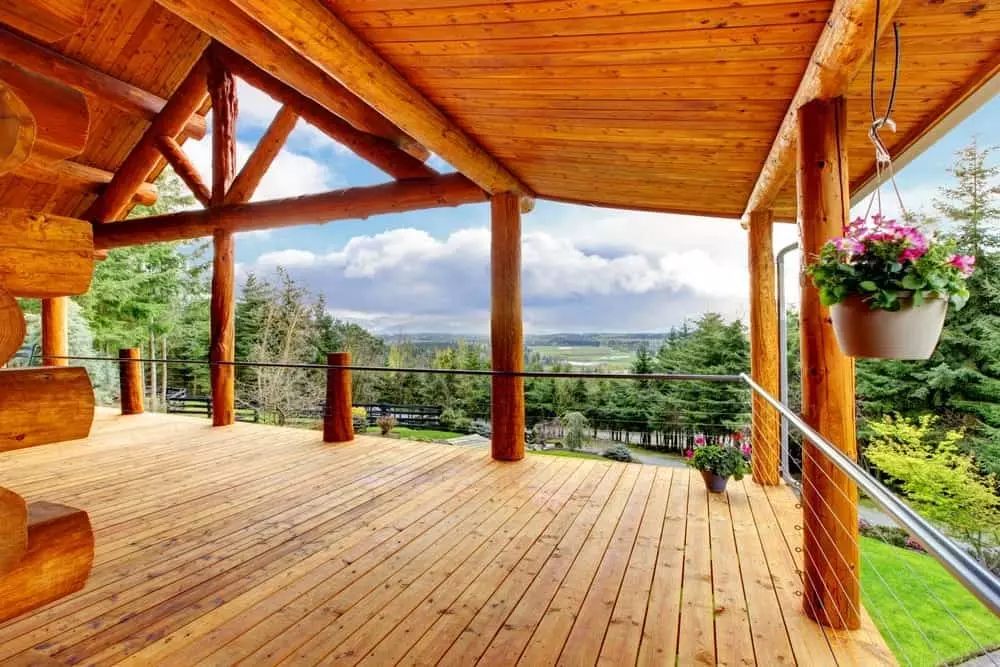 view outside Murphy North Carolina cabins