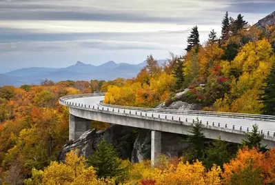 Blue Ridge Parkway in Autumn